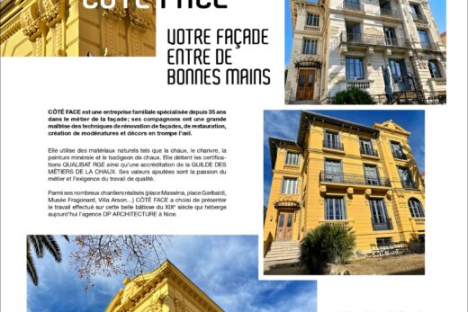 CÔTÉ FACE mis à l’honneur dans le magazine Perspective N°50